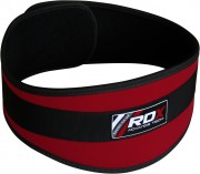 RDX 10552 Пояс для тяжелой атлетики RDX Red фото